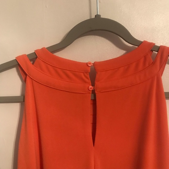 Orange Asymmetrical Top - Picture 6 of 6